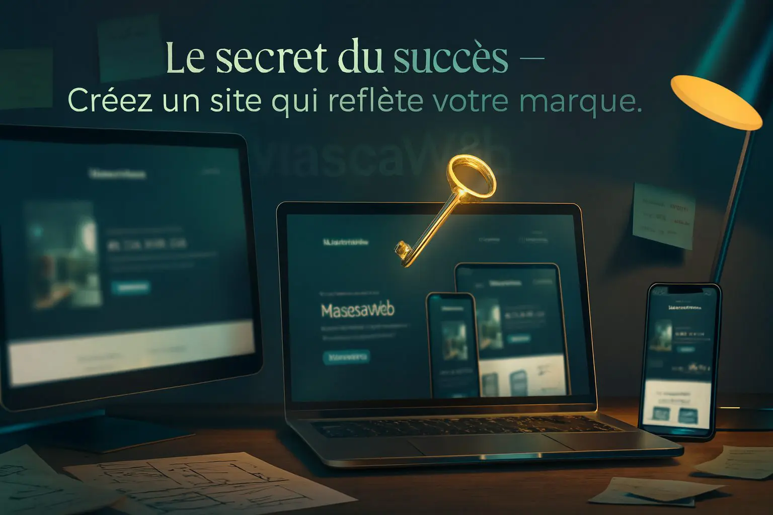 Image illustrant le secret du succès selon Mascaweb à Hyères, Toulon, Var.