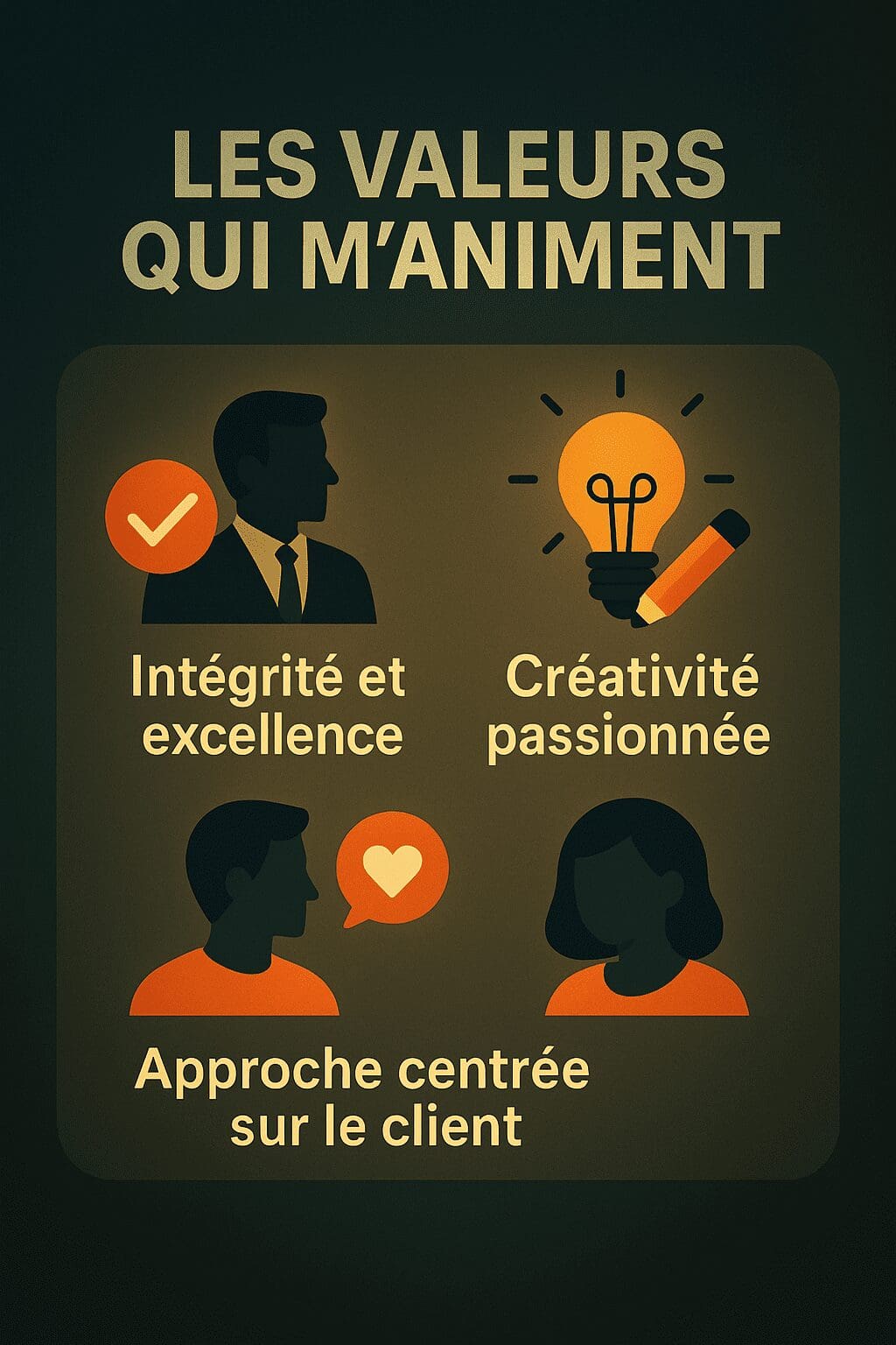 Image illustrant les valeurs qui animent MascaWeb, webmaster à Hyères, Toulon, Var.